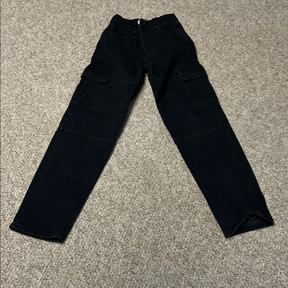 Black Cargo Pants